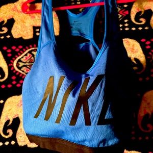 Nike sport bra with padding